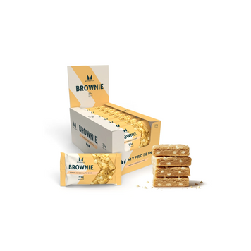 Протеїнові брауні Myprotein Protein Brownie | шматочки молочного шоколаду - 12 шт по 75 г, фото