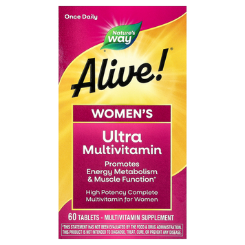 Мультивітаміни для жінок Nature's Way Alive! Women's Ultra Multivitamin - 60 таблеток, фото