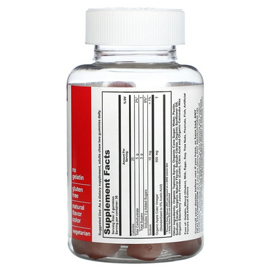 T-RQ, Жувальні мармеладки для дорослих, яблучний оцет, 60 жувальних таблеток (QRT-00142), фото