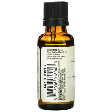 Dr. Mercola, Органические эфирные масла, чабрец, 30 мл (MCL-01804), фото
