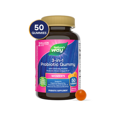 Nature's Way, Women's Probiotic, Пробіотики для жінок, смак апельсина, 50 жувальних цукерок (NWY-14719), фото