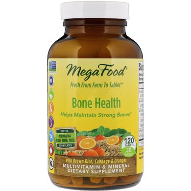 Вітаміни для кісток, Multi for Healthy Bone, MegaFood, 120 таблеток (MGF-10325), фото