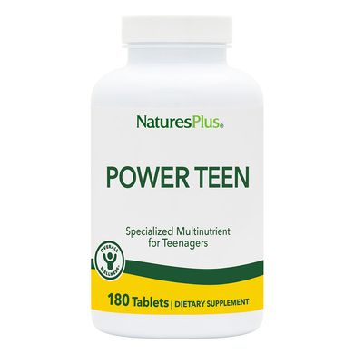 Nature's Plus, Source of Life, Power Teen, питательная добавка для подростков, 180 таблеток (NAP-29992), фото
