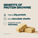 Myprotein MPT-11663 Протеиновые брауни Myprotein Protein Brownie | кусочки молочного шоколада - 12 шт по 75 г 2