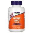Now Foods, Alpha GPC (гліцерофосфохолін), 300 мг, 60 рослинних капсул (NOW-03085)