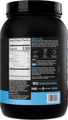 Rule 1, R1 Whey Blend, Сироватковий протеїн, шоколадна помадка, 910 г (816690), фото