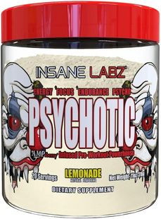 Insane Labz, Psychotic Clear, 20 порцій, Lemonade, 316 г (INL-27433), фото