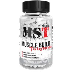 MST Nutrition, Стимулятор тестостерону, Muscle Build Turkesterone, 90 капсул (MST-16047), фото