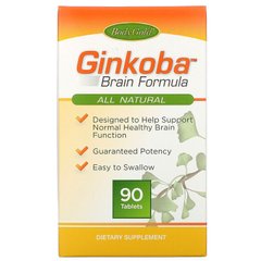 BodyGold, формула для мозку «Гінкоба», 90 таблеток (PHN-02026), фото