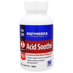Enzymedica, Пищевая добавка Acid Soothe, 30 капсул (ENZ-98121), фото
