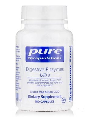 Pure Encapsulations, Пищеварительные ферменты, Digestive Enzymes Ultra, 180 капсул (PE-00972), фото