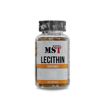 MST, Lecithin Sunflower, Соняшниковий лецитин, 90 гелевих капсул (MST-16520), фото