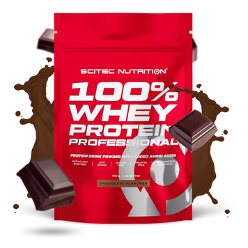 Протеин сывороточный Scitec Nutrition 100% Whey Protein Professional | шоколад - 500 г, фото