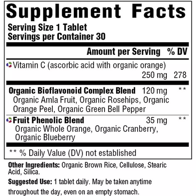 MegaFood, Комплекс витамина С, Complex C, 30 таблеток (MGF-10132), фото
