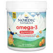 Nordic Naturals, Nordic Omega-3, жувальні цукерки зі смаком мандарину, 82 мг, 120 жувальних цукерок (NOR-30131)