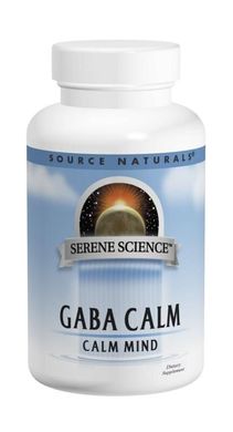 Source Naturals, GABA Calm, ГАМК, апельсиновий смак, 60 таблеток для розсмоктування (SNS-00987), фото