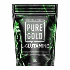 Pure Gold, 100% Glutamine, L-глютамин, вишневый лайм, 500 г (PGD-91328), фото