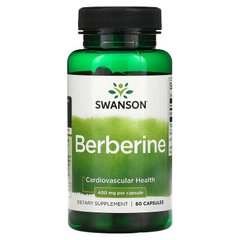 Swanson, Берберін, 400 мг, 60 капсул (SWV-11411), фото