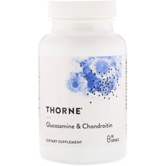 Thorne Research, Глюкозамин и хондроитин, 90 капсул (THR-76702), фото