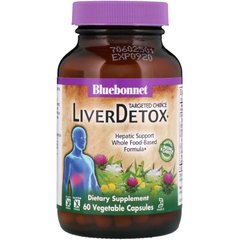 Комплекс для детоксикації печінки, Liver Detox, Targeted Choice, Bluebonnet Nutrition, 60 рослинних капсул (BLB-02022), фото