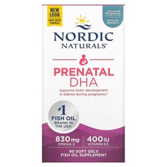 Nordic Naturals, пренатальна ДГК, без добавок, 240 мг, 90 капсул (NOR-01741), фото