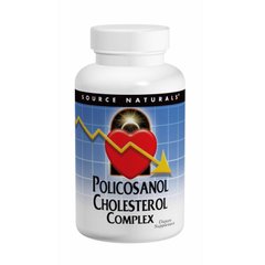Поликозанол комплекс (Policosanol Cholesterol), Source Naturals, 60 таб., (SNS-01531), фото