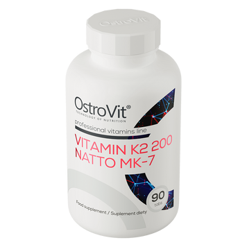 Ostrovit, Витамин K2 200 Натто MK-7, Vitamin K2 200 Natto MK-7, 90 таблеток (OST-22678), фото