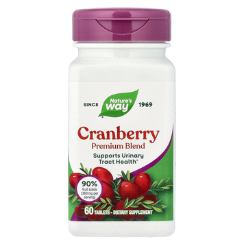 Комплекс із журавлиною Nature's Way Cranberry Premium Blend - 60 таблеток, фото
