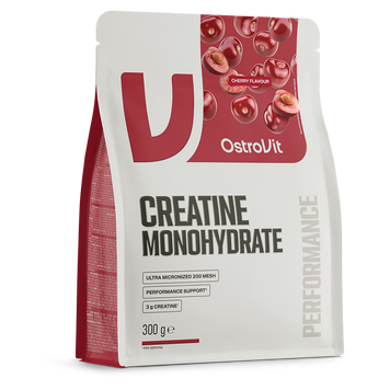 Креатин моногидрат OstroVit Creatine Monohydrate | вишня - 300 г, фото