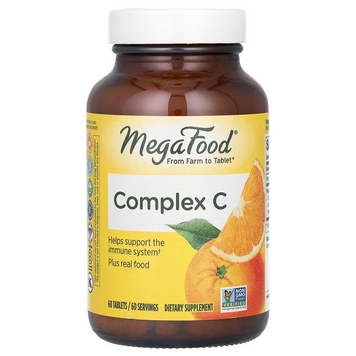 MegaFood, Комплекс витамина С, Complex C, 60 таблеток (MGF-10133), фото