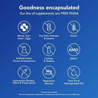 Восстановленный глутатион 100 мг Pure Encapsulations Reduced Glutathione - 60 капсул, фото