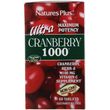Nature's Plus, Ultra Cranberry 1000, 60 таблеток (NAP-03952)