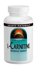 L-Карнитин фумарат, Source Naturals, 250 мг, 120 капсул (SNS-02009), фото