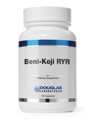 Ферментированный красный дрожжевой рис, Beni-Koji RYR, Douglas Laboratories, 60 капсул (DOU-83339), фото