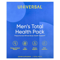 Universal, Men's Total Health Pack, 30 пакетиків (UNN-00178), фото