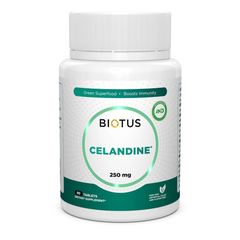 Biotus, Чистотіл, Celandine, 90 таблеток (BIO-531255), фото