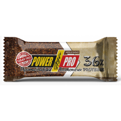 Power Pro, Протеїновий батончик 36% Classic Sugar Free, мокачино, без цукру, 60 г - 1/20 (819792), фото