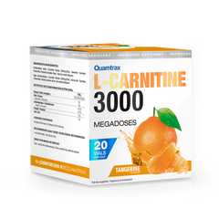 Quamtrax, L-Carnitine 3000, мандарин, 20 флаконів (815977), фото
