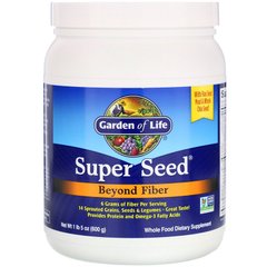 Garden of Life, Super Seed, більше ніж клітковина, 600 г (GOL-11138), фото