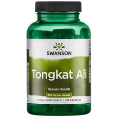 Тонгкат Али (мужское здоровье), Tongkat Ali, Swanson, 400 мг, 120 капсул (SWV-08013), фото