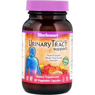 Комплекс для сечовивідних шляхів, Targeted Choice, Urinary Tract Support, Bluebonnet Nutrition, 30 рослинних капсул (BLB-02024), фото