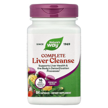 Комплексне очищення печінки Nature's Way Complete Liver Cleanse - 84 капсули, фото