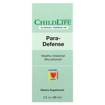 Поддержка здоровой микрофлоры кишечника для детей ChildLife Clinicals Para-Defense - 59 мл, фото