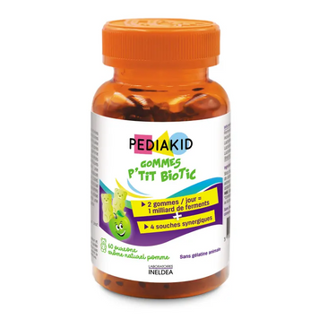 Pediakid, Пробиотики для детей, Radiergummis Probiotischen, 60 жевательных конфет (PED-02719), фото