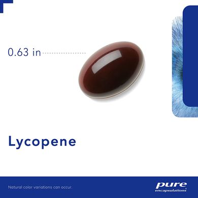 Лікопін, Lycopene, Pure Encapsulations, 20 мг, 60 капсул (PE-00760), фото