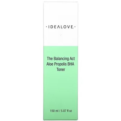 Idealove, The Balancing Act, тонік з бутилоксианизолом, алое та прополісом, 150 мл (IDE-01889), фото