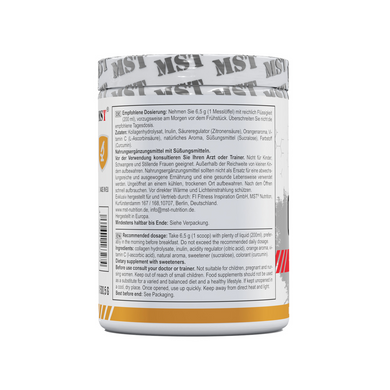 Колаген + Вітамін C MST Collagen + Vitamin C | Апельсин | 77 порцій - 500,5 г, фото