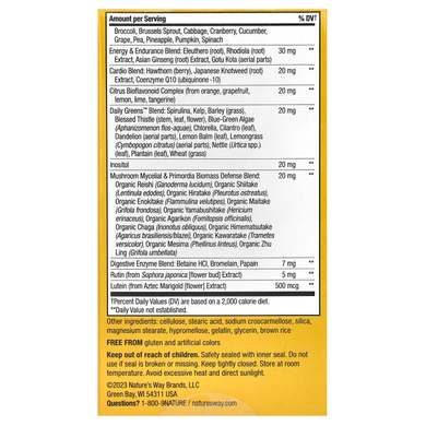 Мультивитамины для мужчин Nature's Way Alive! Men's Ultra Multivitamin - 60 таблеток, фото