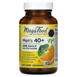 MegaFood, Men Over 40, мультивитамины для мужчин старше 40 лет, для приема один раз в день, 60 таблеток (MGF-10269), фото
