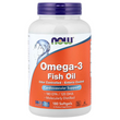 Рыбий жир Омега-3 1000 мг кишечнорастворимый NOW Foods Fish Oil Enteric Coated - 180 капсул